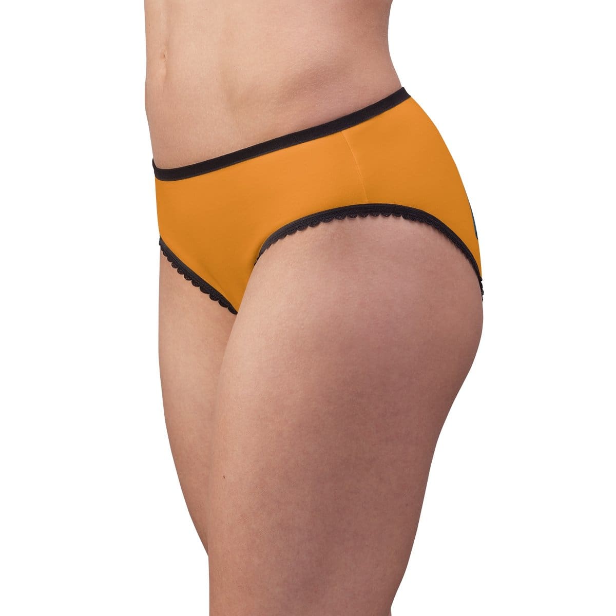 D20 All Natural - Blue on Orange Womens Briefs - All Over Prints
