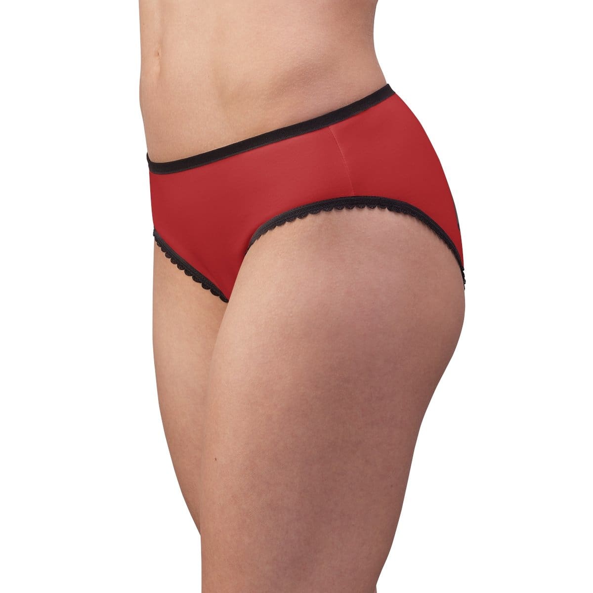 D20 All Natural - Grey on Red Womens Briefs - All Over Prints