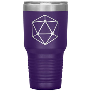 D20 Basic Blank TL 30oz Vacuum Tumbler - Purple - Tumblers