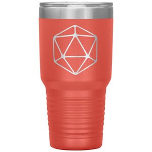 D20 Basic Blank TL 30oz Vacuum Tumbler - Coral - Tumblers