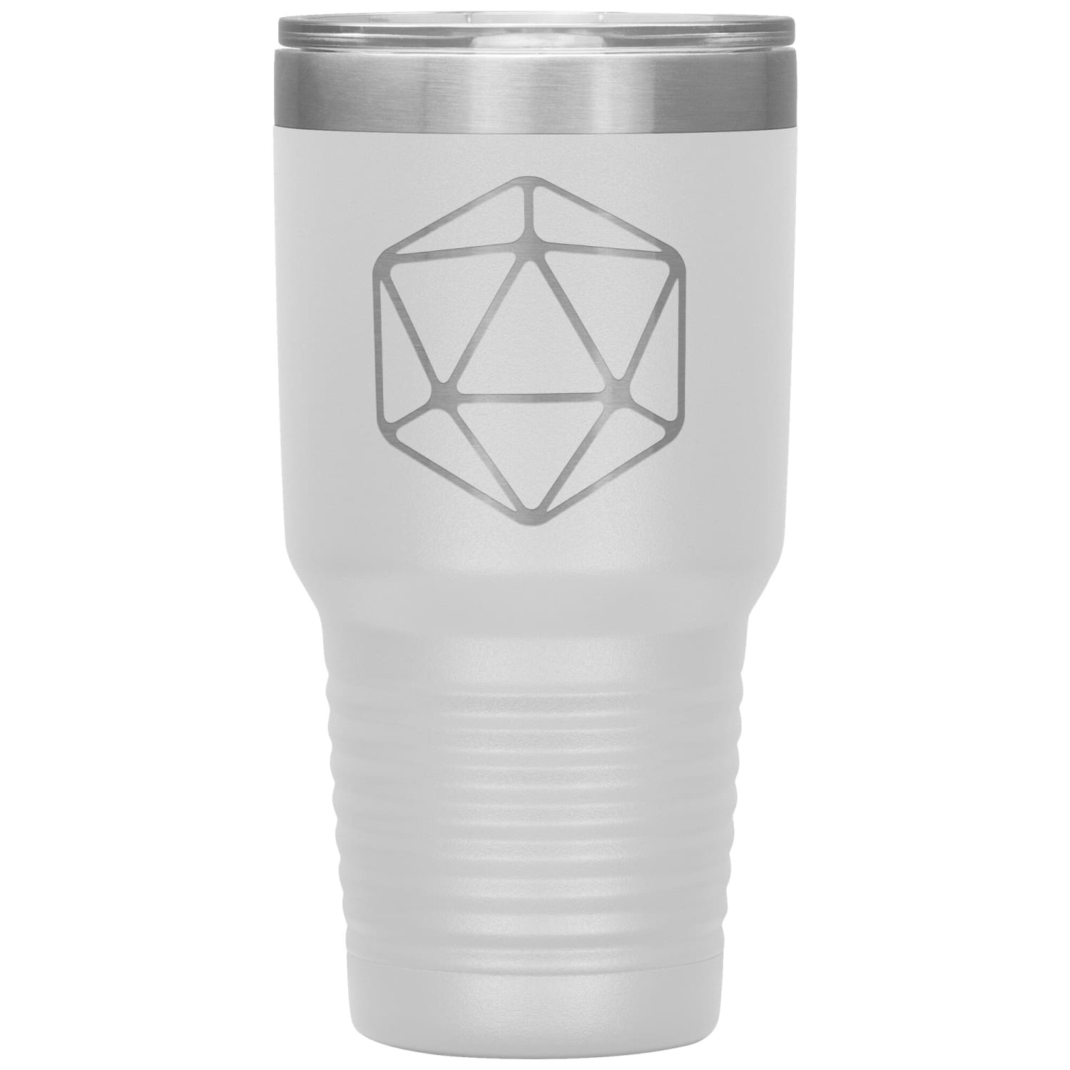 D20 Basic Blank TL 30oz Vacuum Tumbler - White - Tumblers