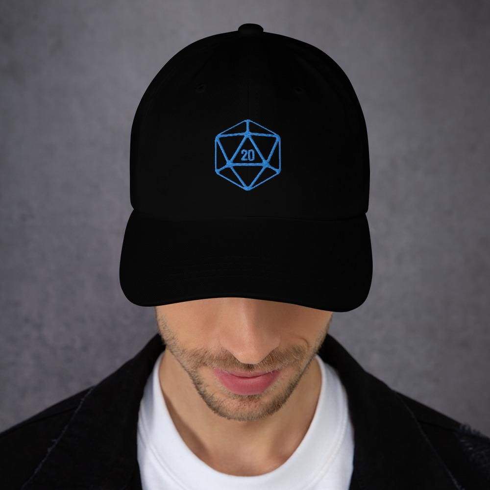 D20 Classic Teal Crit Classic Dad Cap - SoMattyGameZ
