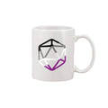 D20 Critical Pride Ace Pride 15oz Coffee Mug - White / 15OZ - Mugs