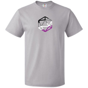 D20 Critical Pride Ace Pride Unisex Classic Tee - Silver / S