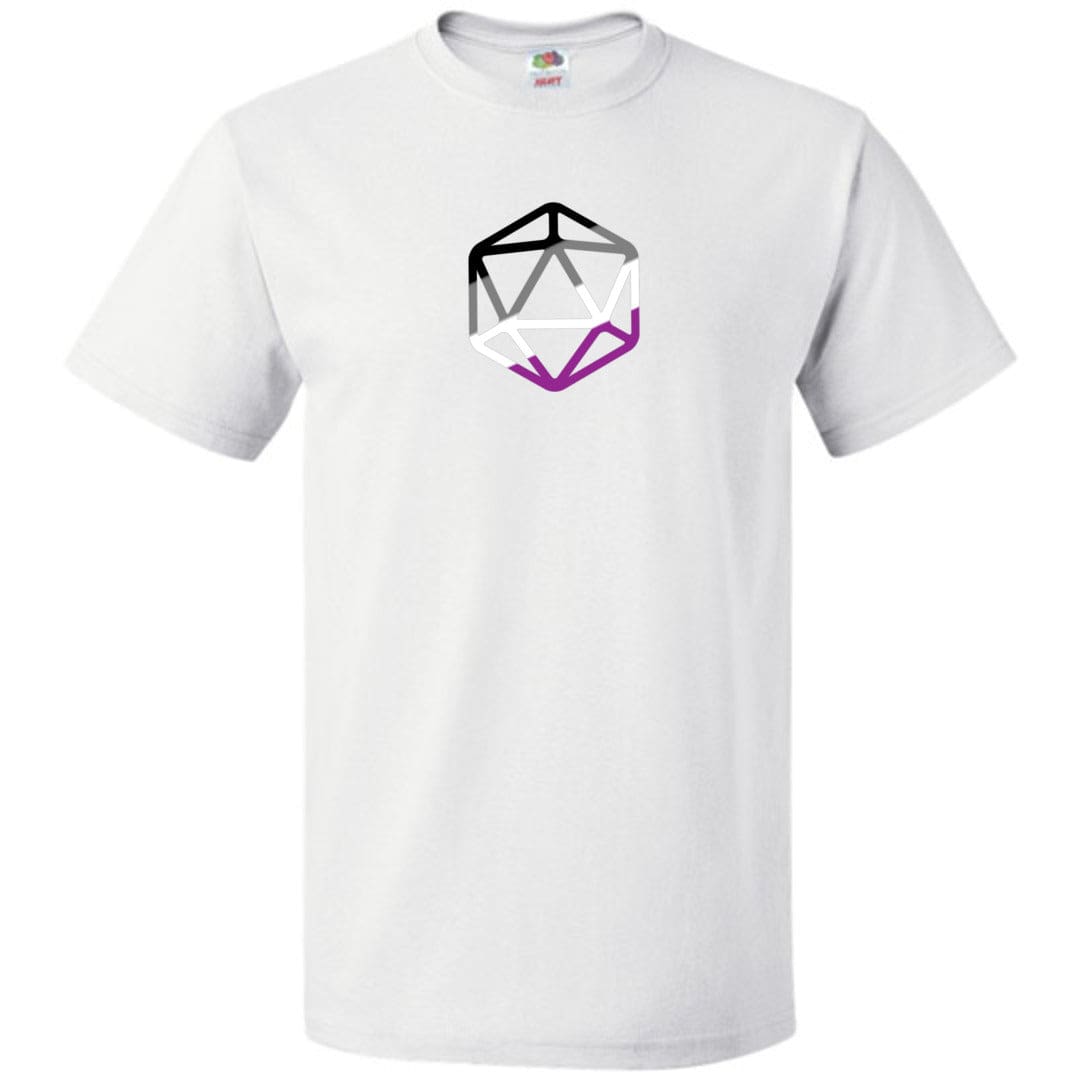D20 Critical Pride Ace Pride Unisex Classic Tee - White / S