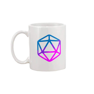D20 Critical Pride Bi Pride 11oz Coffee Mug - Mugs