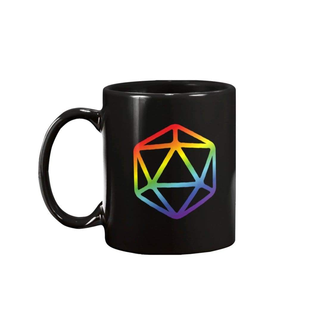 D20 Critical Pride Gay / Queer Pride 11oz Coffee Mug - Mugs