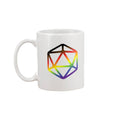D20 Critical Pride Inclusive Pride 11oz Coffee Mug - Mugs