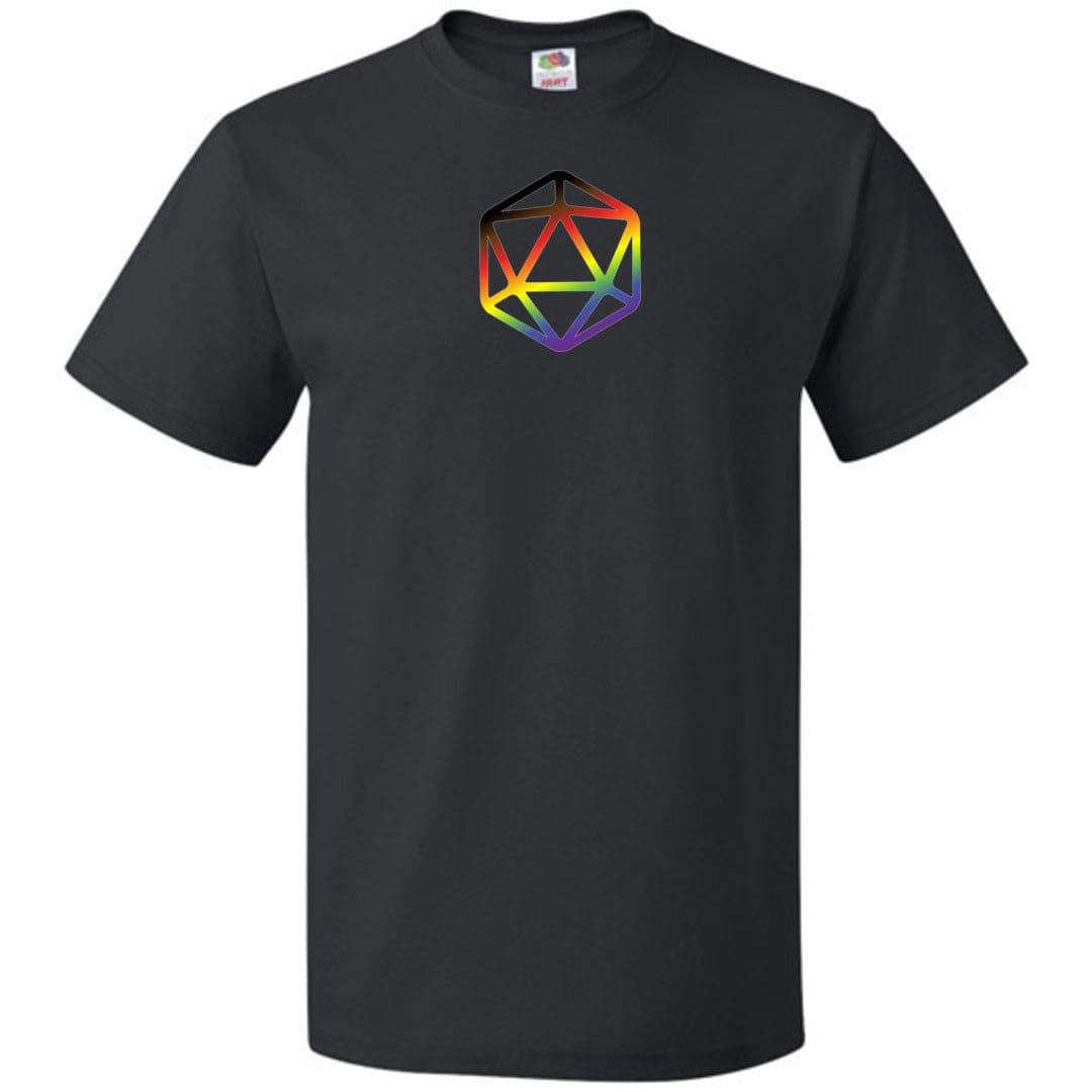 D20 Critical Pride Inclusive Pride Unisex Classic Tee - Black / S