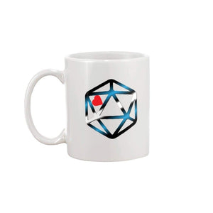D20 Critical Pride Leather Pride 11oz Coffee Mug - Mugs