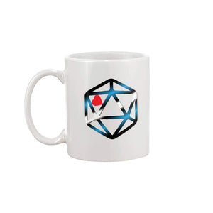 D20 Critical Pride Leather Pride 15oz Coffee Mug - Mugs