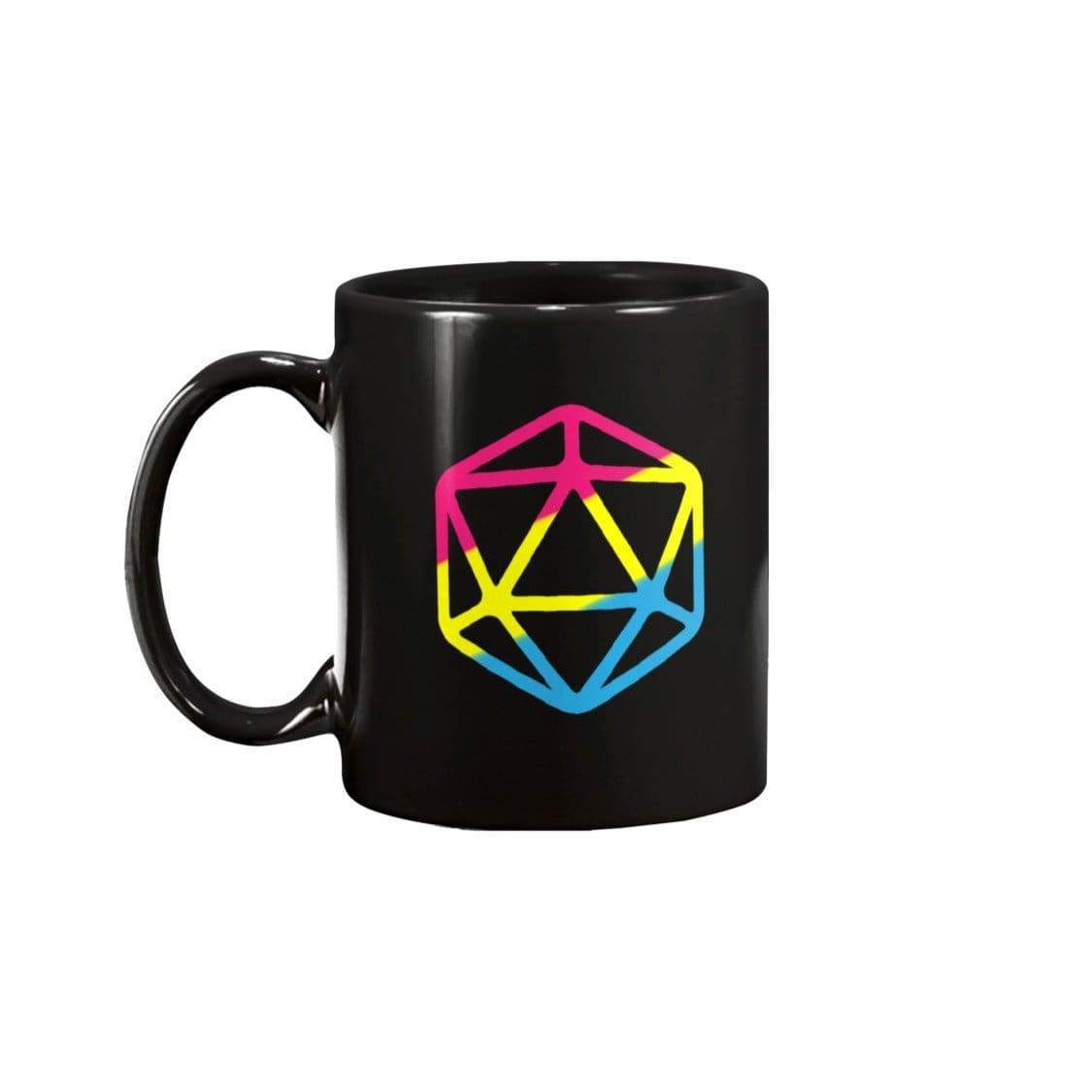 D20 Critical Pride Pan Pride 11oz Coffee Mug - Mugs