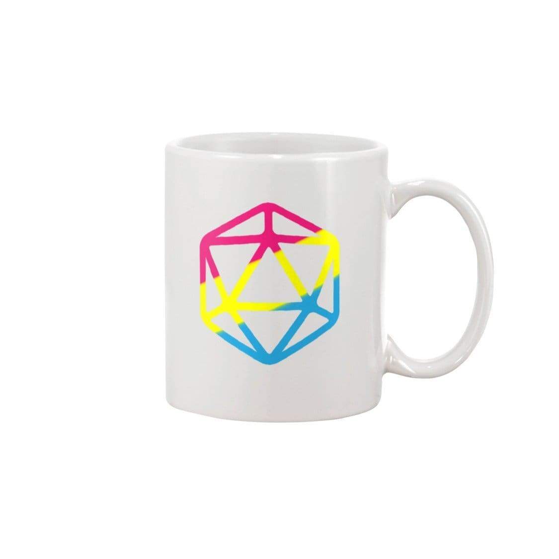 D20 Critical Pride Pan Pride 11oz Coffee Mug - Mugs