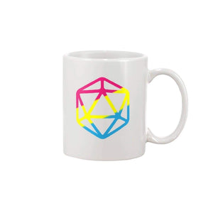 D20 Critical Pride Pan Pride 11oz Coffee Mug - Mugs