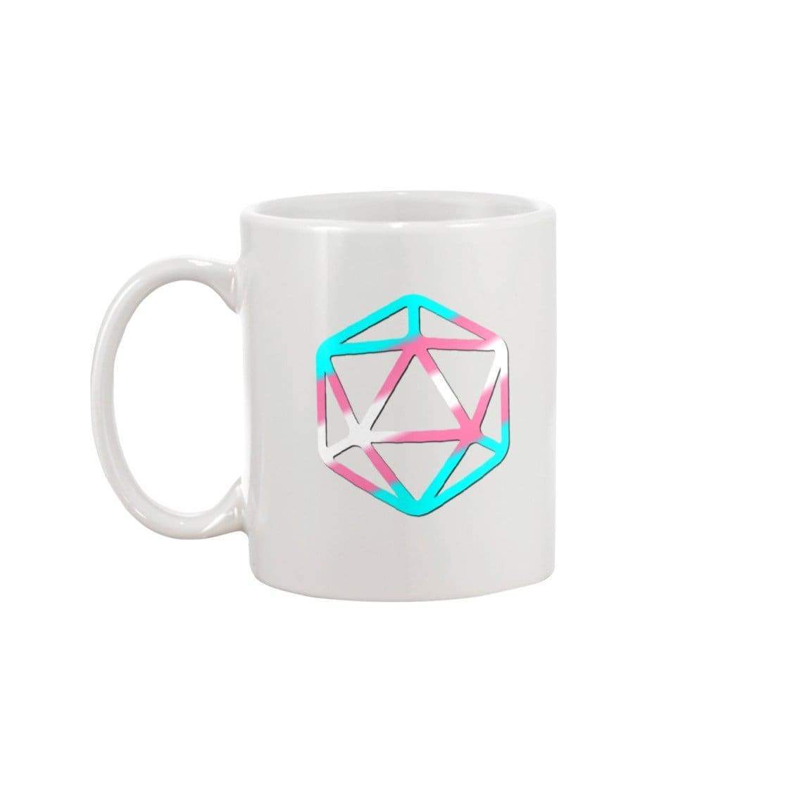 D20 Critical Pride Trans Pride 11oz Coffee Mug - Mugs