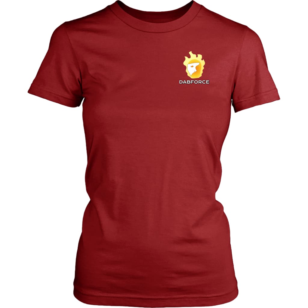 Dabcons-Fouk Text All - District Womens Shirt / Red / M - T-shirt