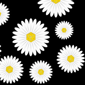 Daisy 20 D20 Basic Black Skater Dress