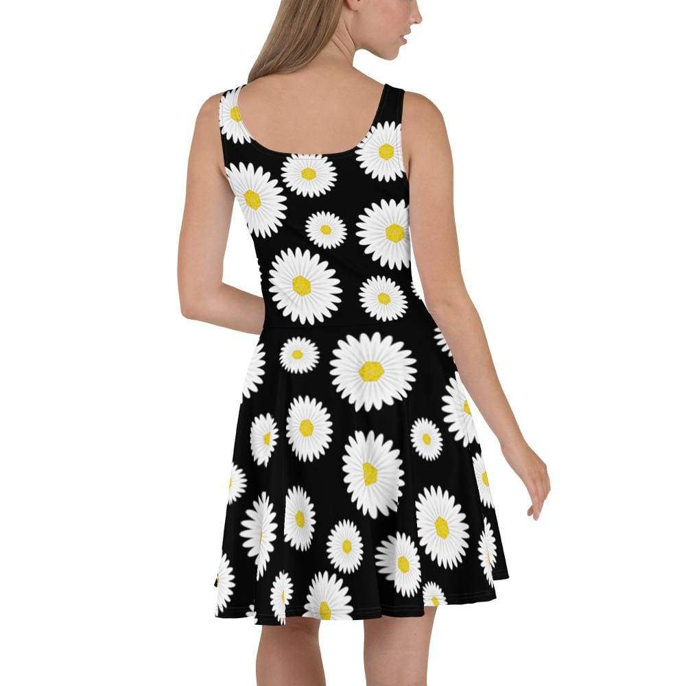 Daisy 20 D20 Basic Black Skater Dress