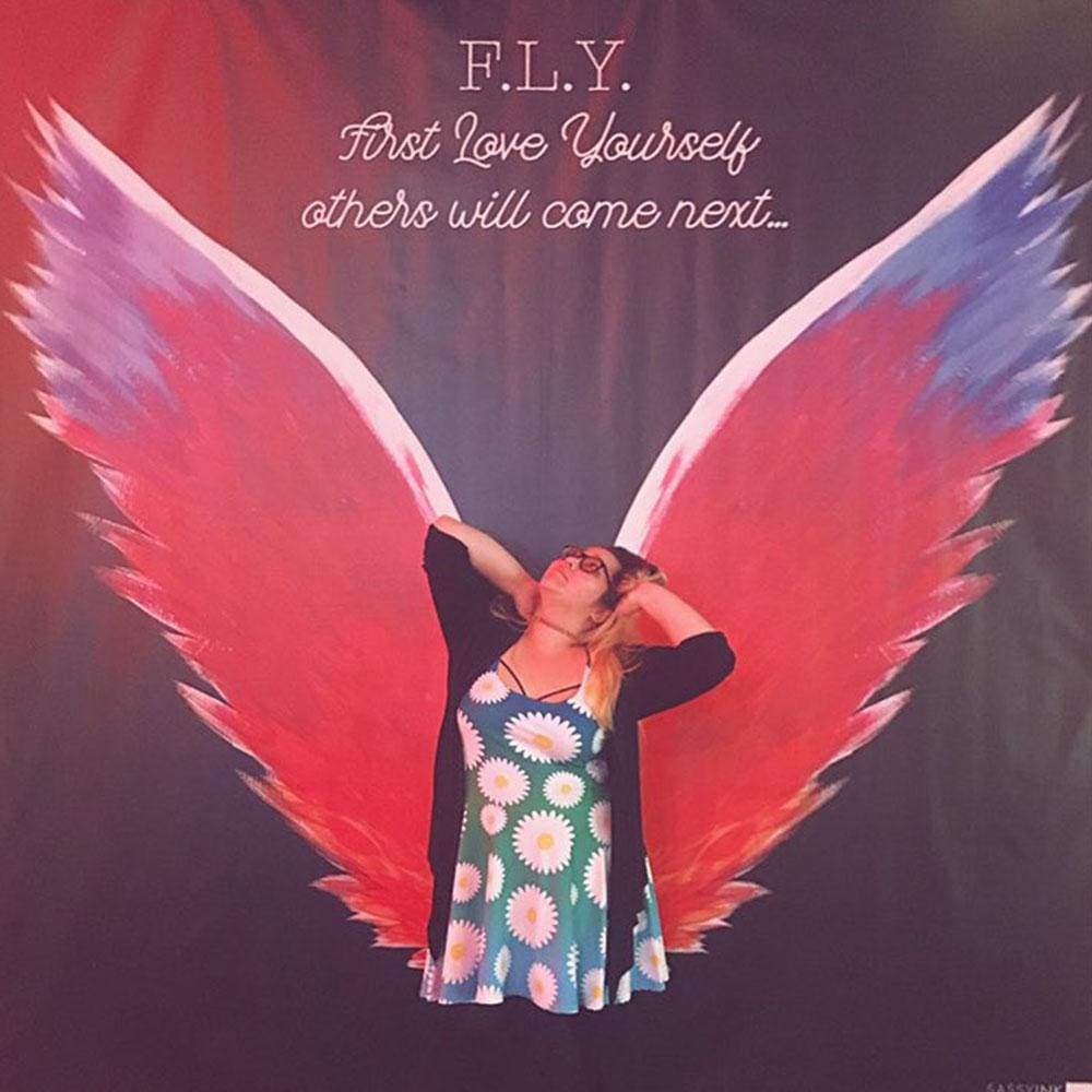 Daisy 20 D20 Frosted Ombre Skater Dress - XS