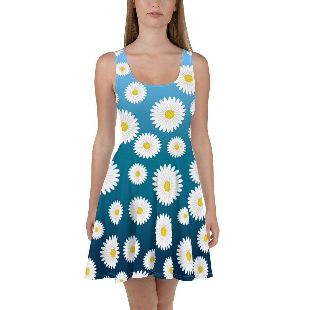 Daisy 20 D20 Ocean Ombre Skater Dress - XS