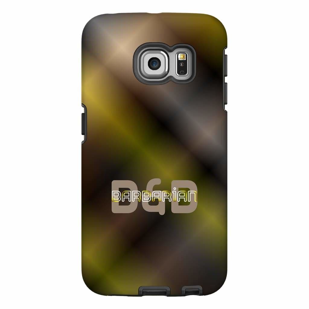 D&D Fusion Barbarian Phone Case - Tough - Samsung Galaxy S6 Edge - SoMattyGameZ