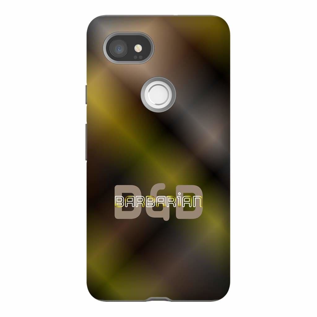 D&D Fusion Barbarian Phone Case - Tough - Google Pixel 2 XL - SoMattyGameZ