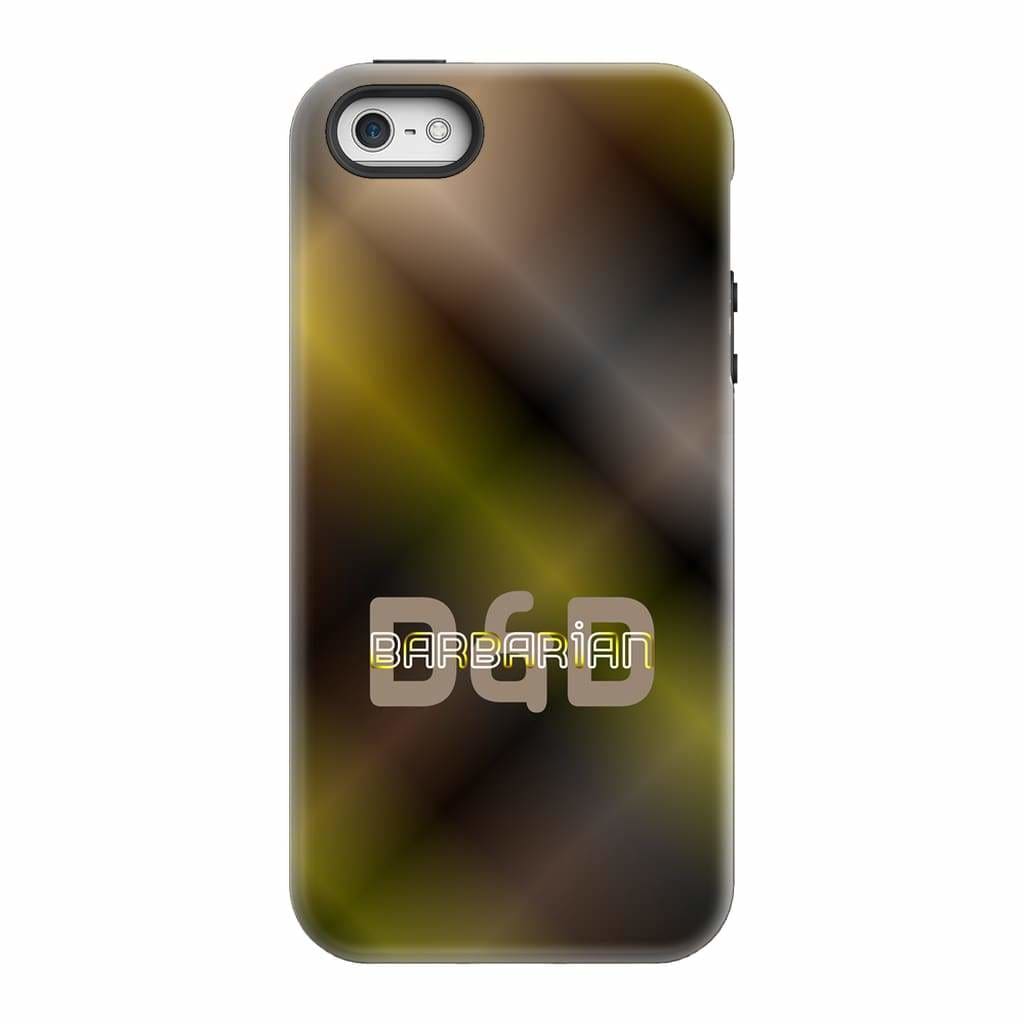 D&D Fusion Barbarian Phone Case - Tough - iPhone 5/5s/SE - SoMattyGameZ