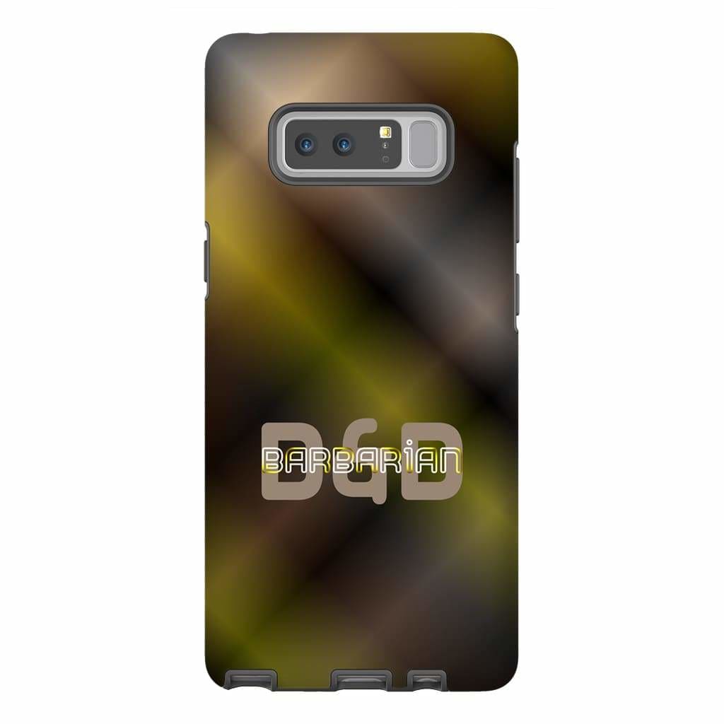 D&D Fusion Barbarian Phone Case - Tough - Samsung Galaxy Note 8 - SoMattyGameZ