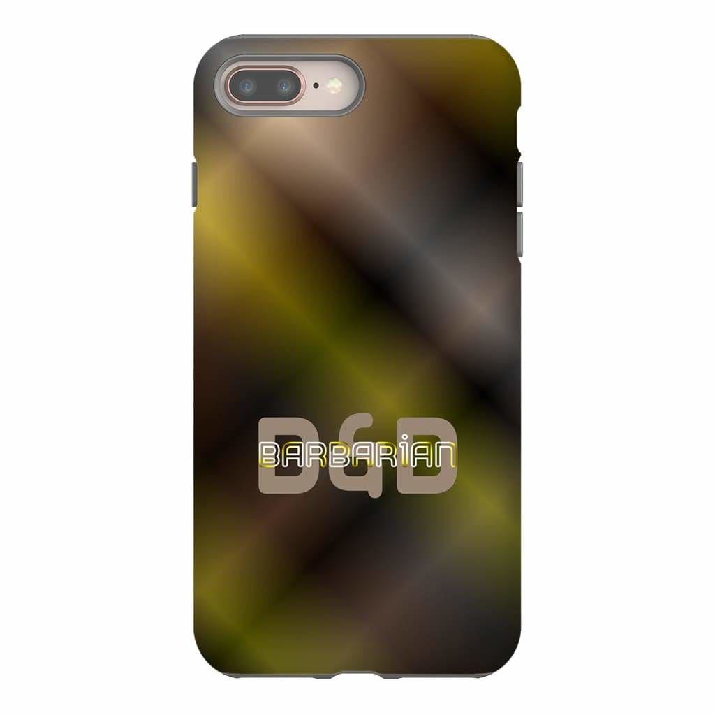 D&D Fusion Barbarian Phone Case - Tough - iPhone 8 Plus - SoMattyGameZ
