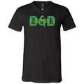 D&D Fusion Ranger Unisex Premium V-Neck Tee - Black / S