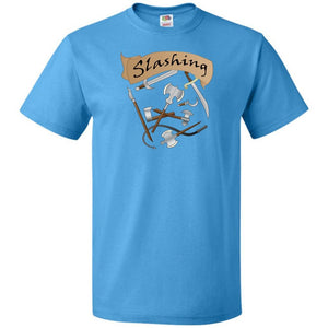 D&D What’s Your Damage? Slashing Unisex Classic Tee - Pacific Blue / S