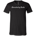 Derailed by Butts Unisex Premium V-Neck Tee - Black / S
