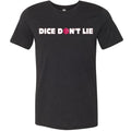 Dice Don’t Lie Unisex Premium Tee - Black Heather / XS
