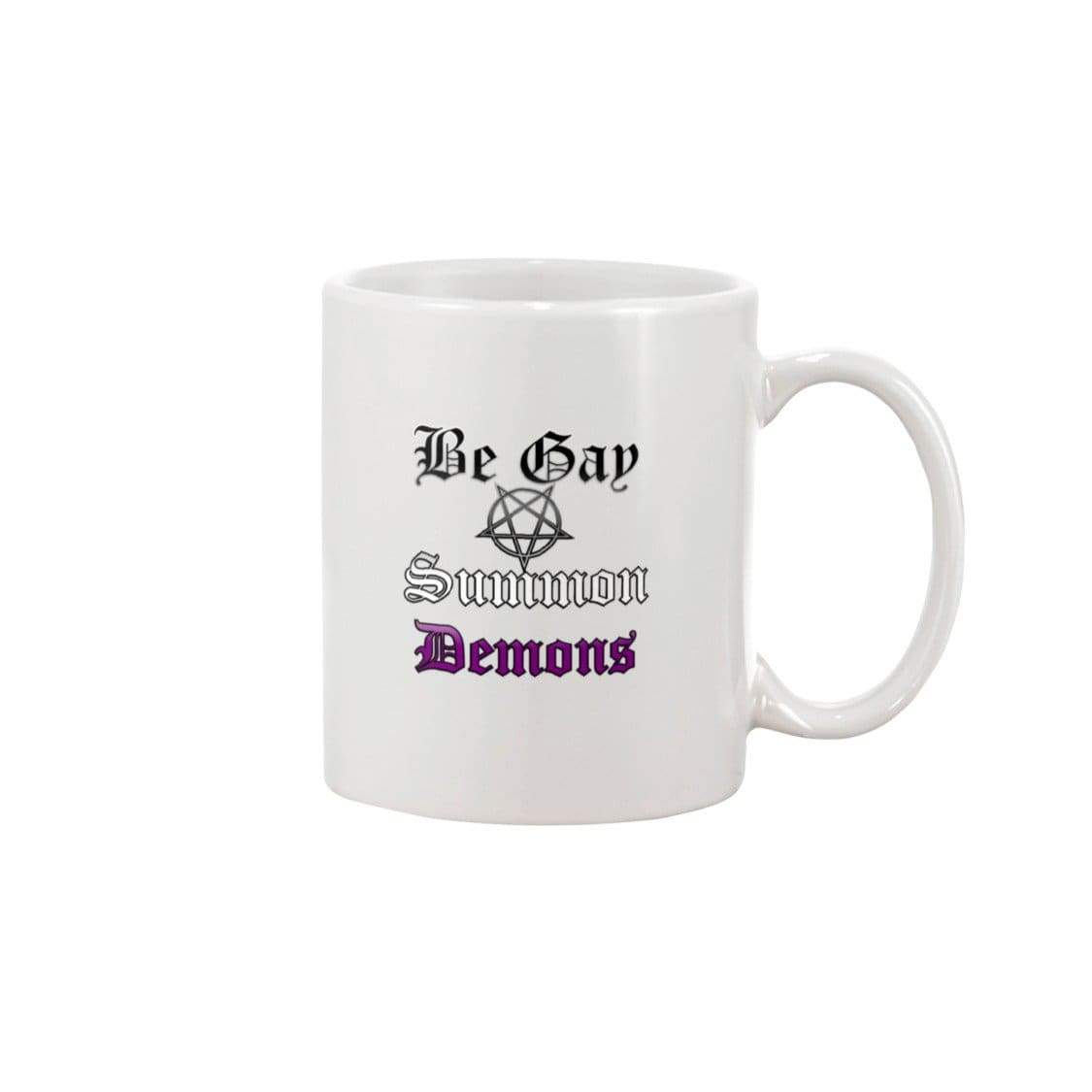 Dice Priori Be Gay Summon Demons Ace 15oz Coffee Mug - Mugs