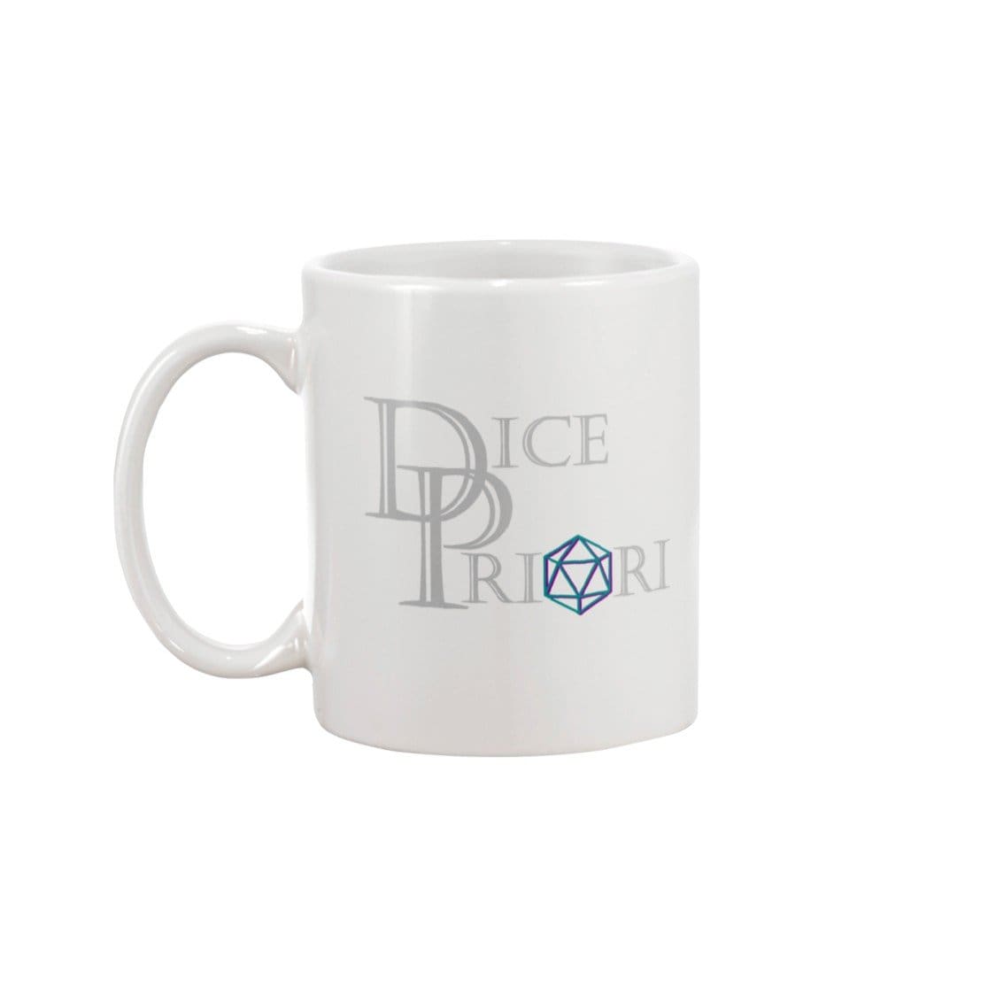Dice Priori Classic Text Logo 15oz Coffee Mug - Dice Priori