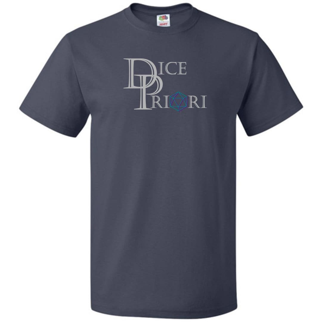 Dice Priori Classic Text Logo Dark Unisex Classic Tee - J Navy / S