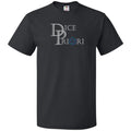 Dice Priori Classic Text Logo Dark Unisex Classic Tee - Black / S
