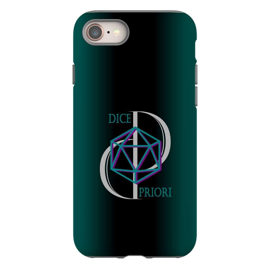 Dice Priori D20 Focus Text Logo Phonecase : Toughcase - iPhone 8