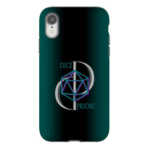 Dice Priori D20 Focus Text Logo Phonecase : Toughcase - iPhone XR