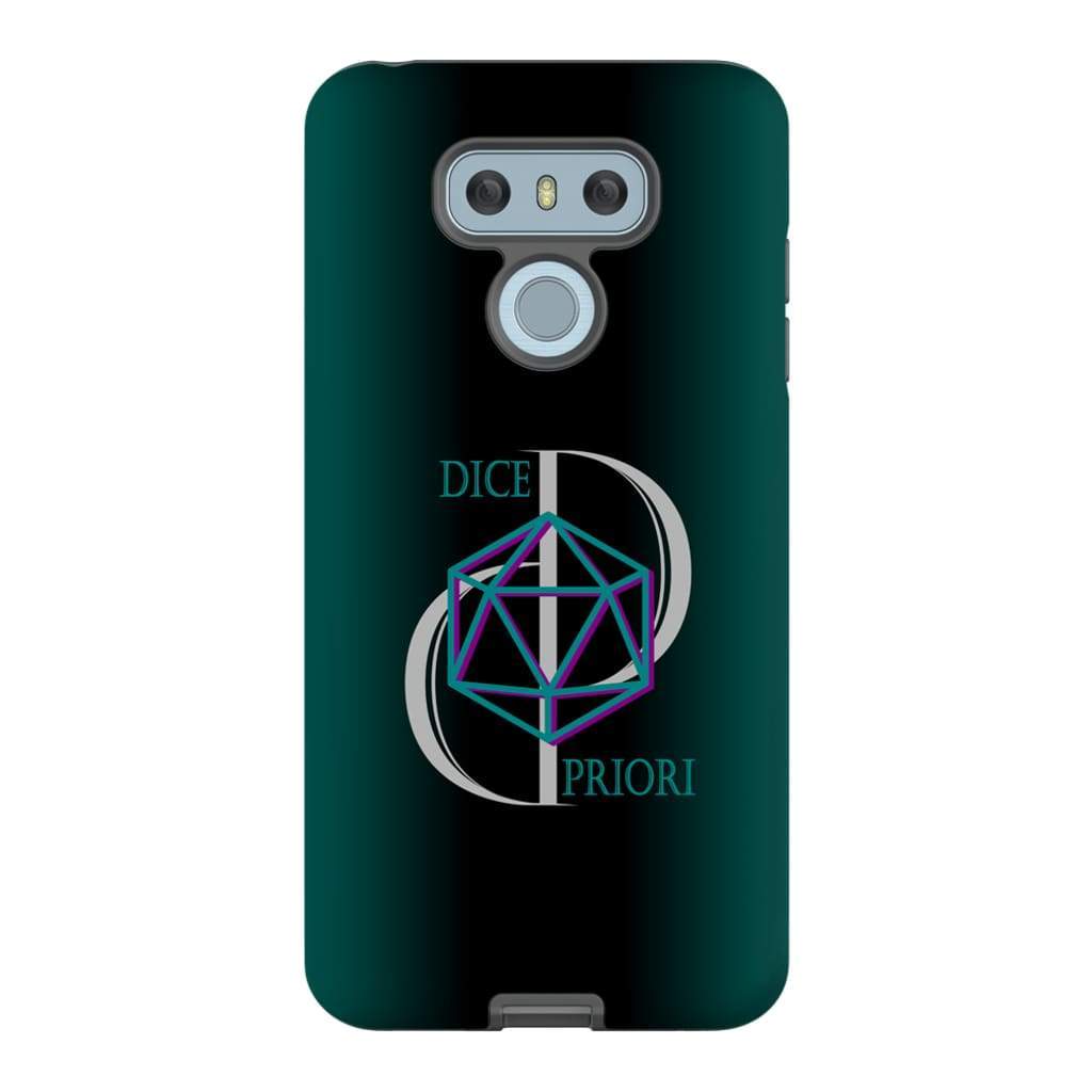 Dice Priori D20 Focus Text Logo Phonecase : Toughcase - LG G6