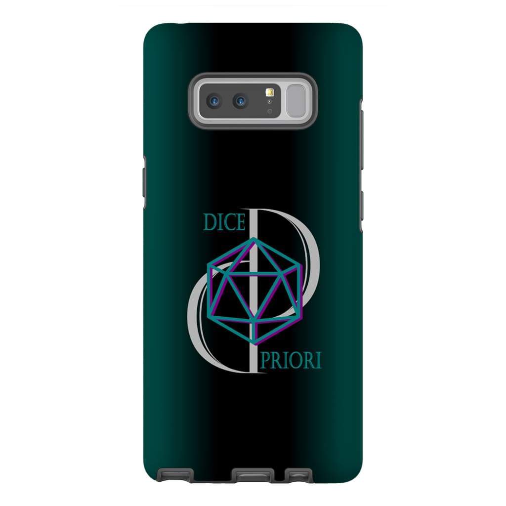 Dice Priori D20 Focus Text Logo Phonecase : Toughcase - Samsung Galaxy Note 8