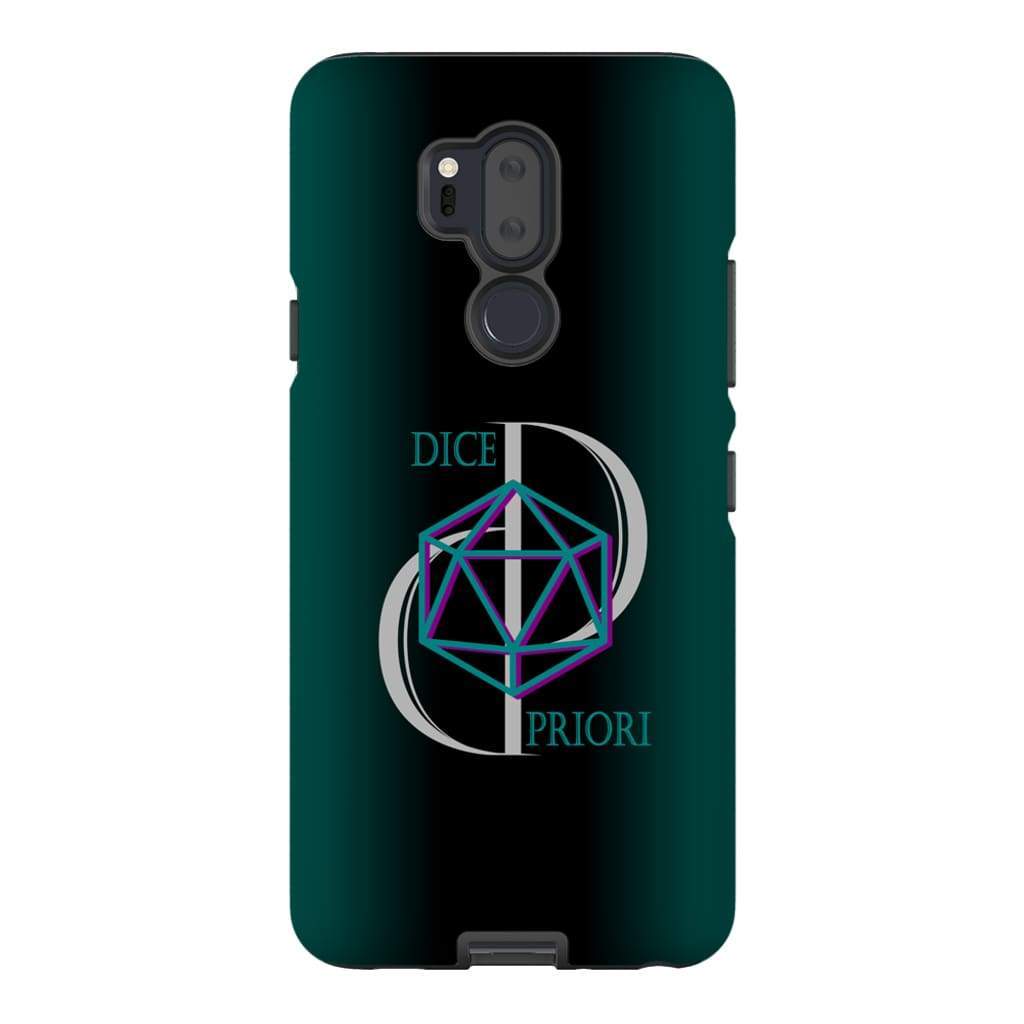 Dice Priori D20 Focus Text Logo Phonecase : Toughcase - LG G7