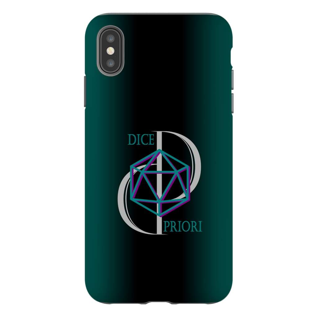 Dice Priori D20 Focus Text Logo Phonecase : Toughcase - iPhone XS Max