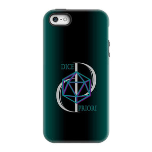 Dice Priori D20 Focus Text Logo Phonecase : Toughcase - iPhone 5/5s/SE