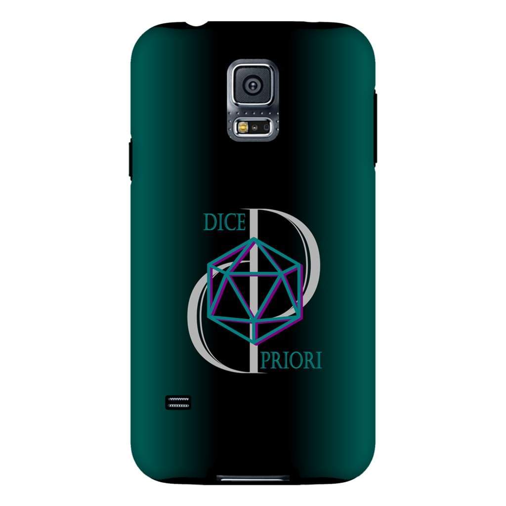 Dice Priori D20 Focus Text Logo Phonecase : Toughcase - Samsung Galaxy S5