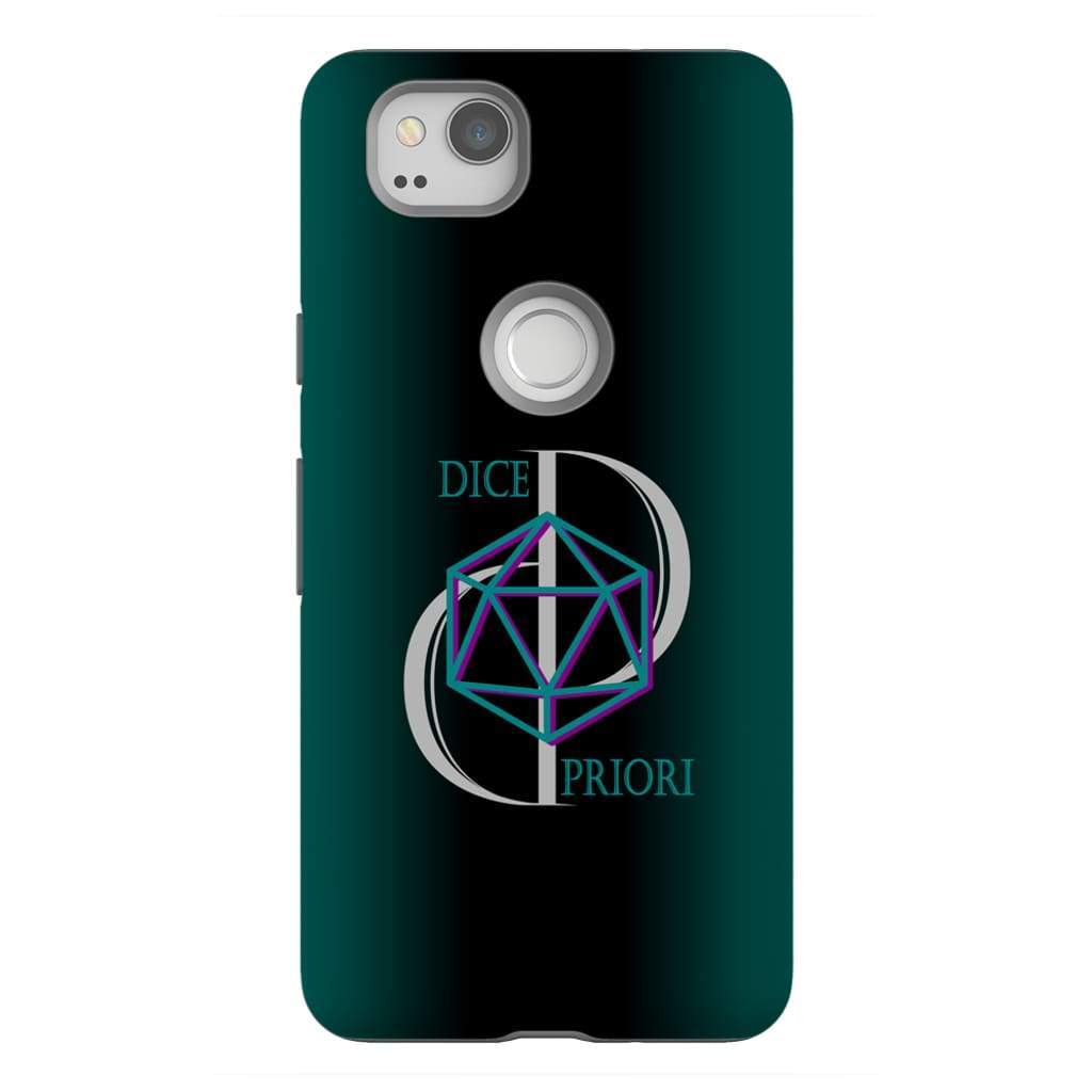 Dice Priori D20 Focus Text Logo Phonecase : Toughcase - Google Pixel 2