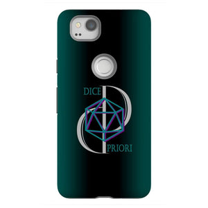 Dice Priori D20 Focus Text Logo Phonecase : Toughcase - Google Pixel 2