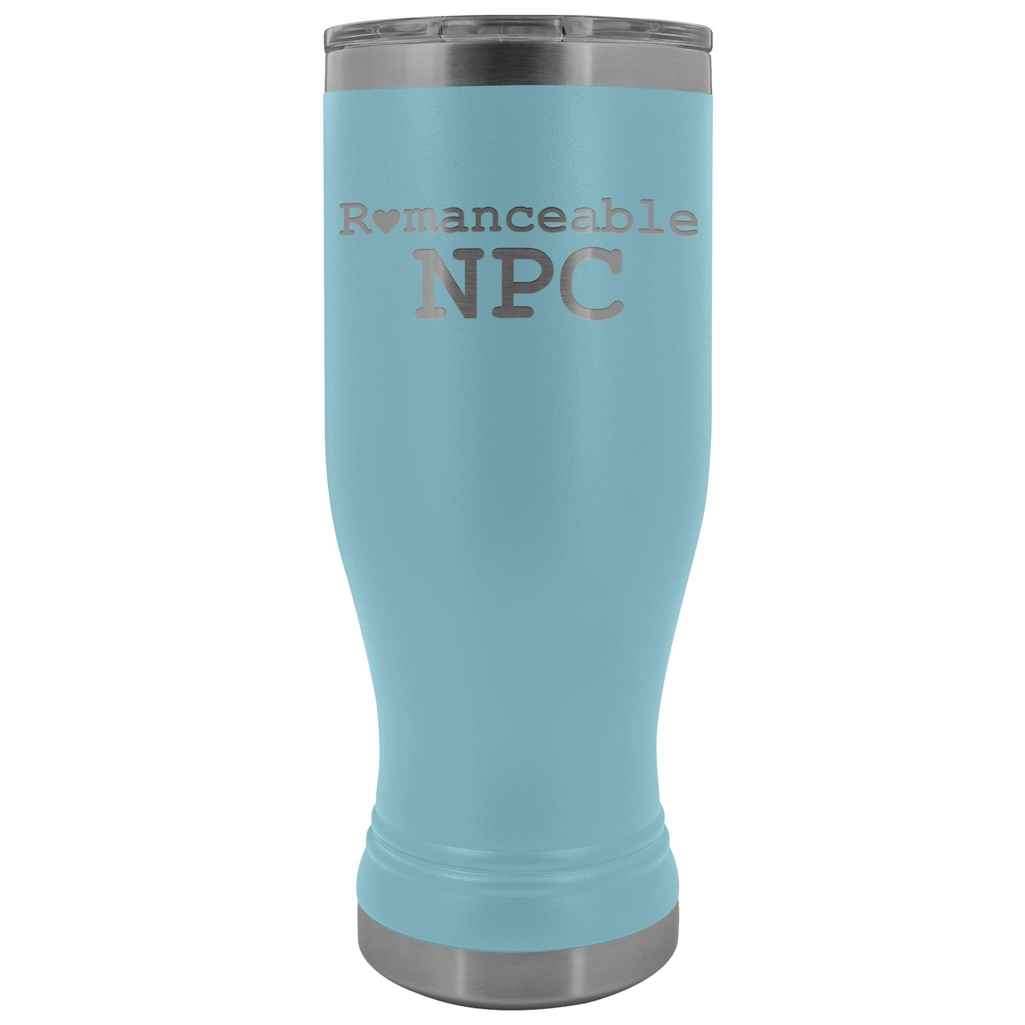 Romanceable NPC 20oz Boho Vacuum Tumbler - Light Blue - Tumblers