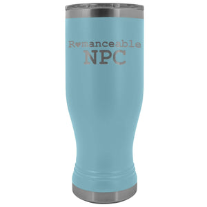 Romanceable NPC 20oz Boho Vacuum Tumbler - Light Blue - Tumblers