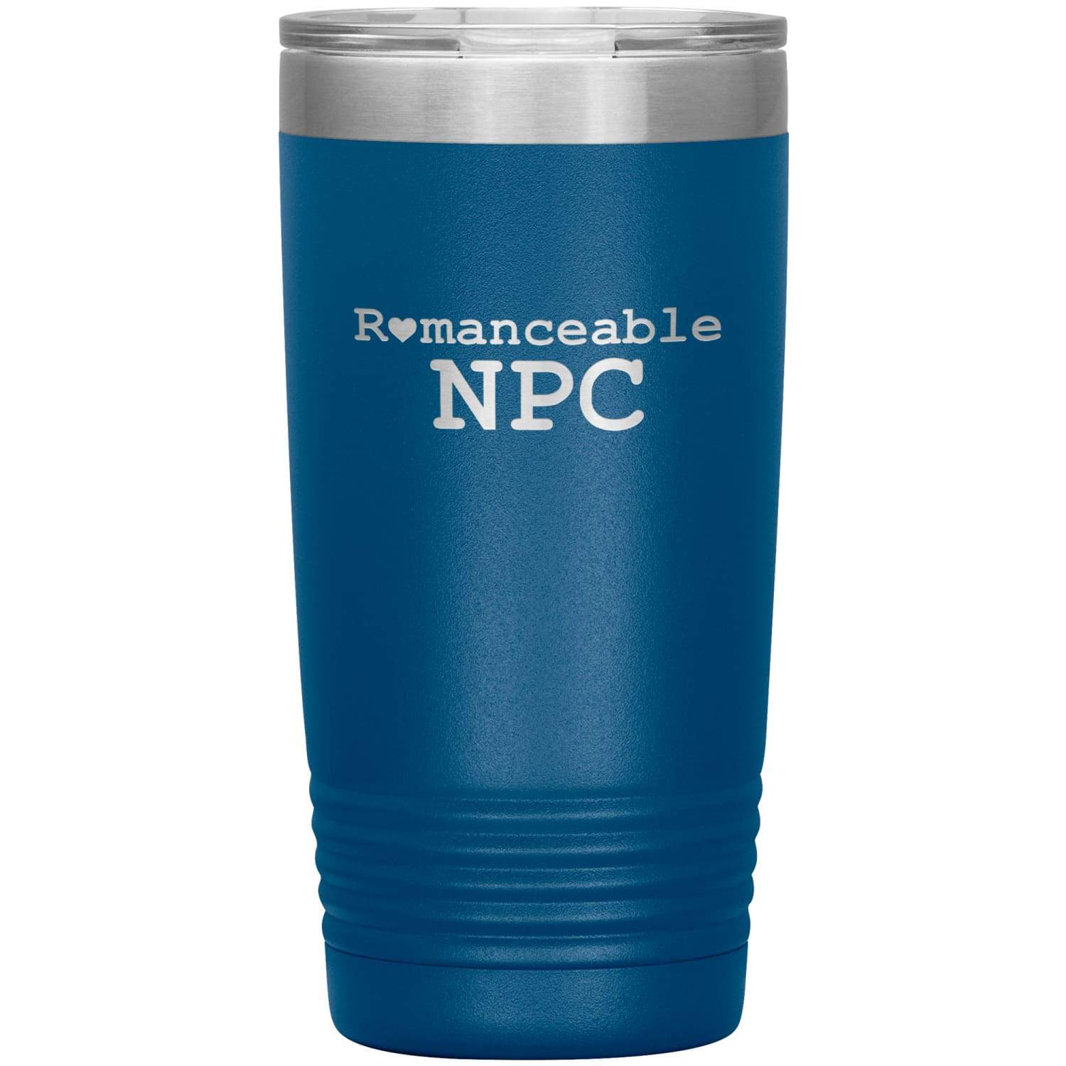 Dice Priori Romanceable NPC 20oz Vacuum Tumbler - Blue - Tumblers